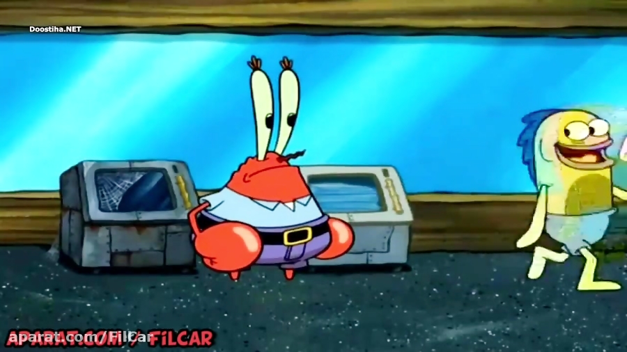 باب اسفنجی  روزنامه ی خرچنگی