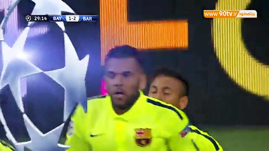 گل دوم بارسلونا به بایرن مونیخ...