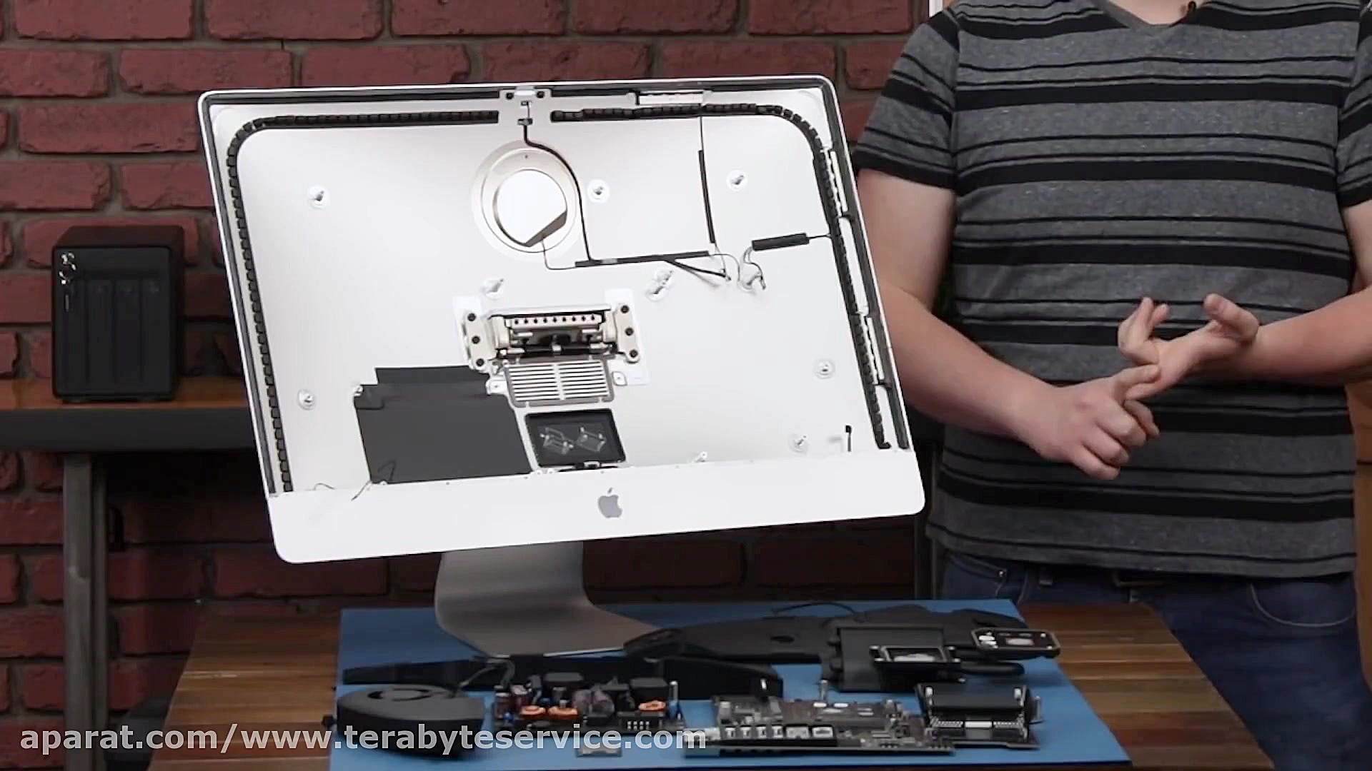 کالبد شکافی آی مک 2020 اپل