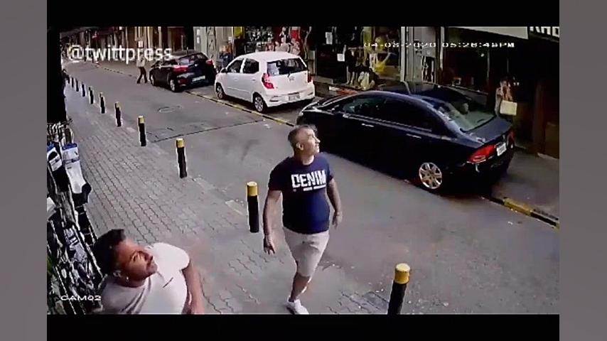 فیلم انفجار در بیروت