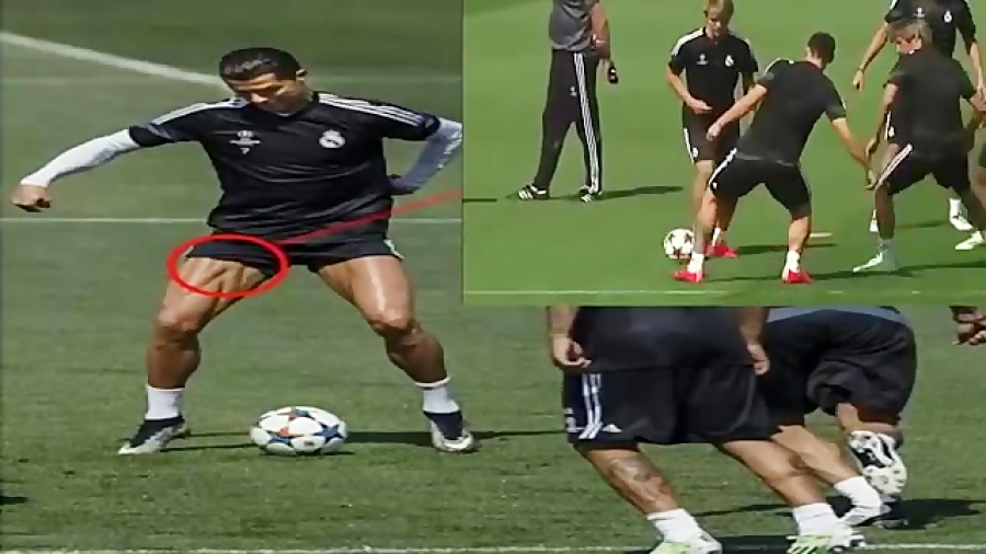 قدرت نمایی کریستیانو رونالدو د...