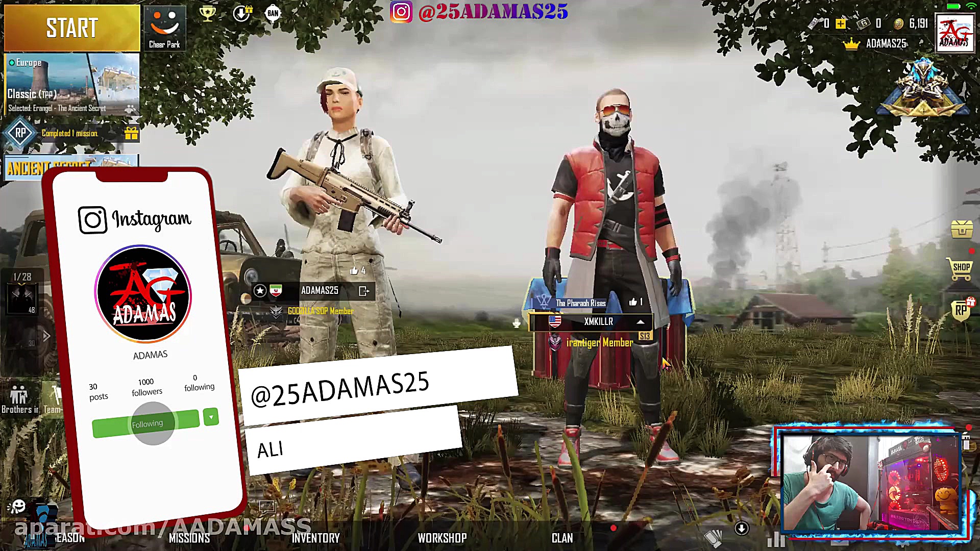 گیم پلی پابجی موبایل  بازی دو...