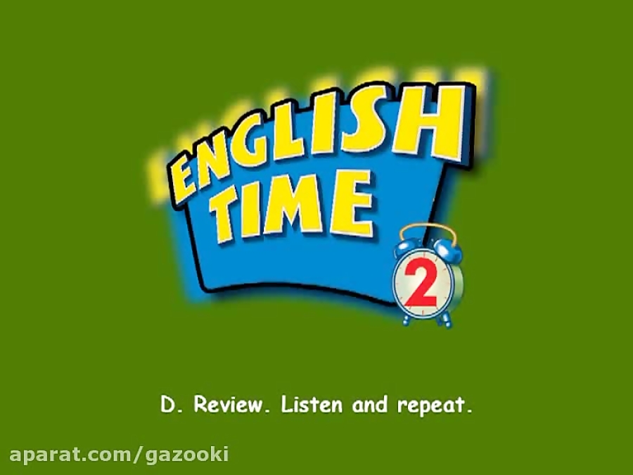 English Time 2 Unit 8 Conversation Time D