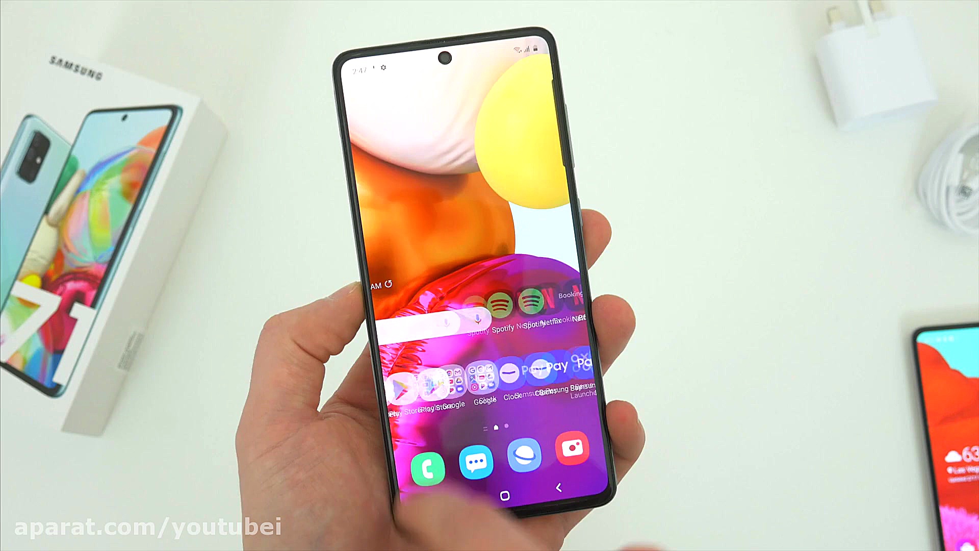 آنباکس و بررسی گوشی Samsung Ga...