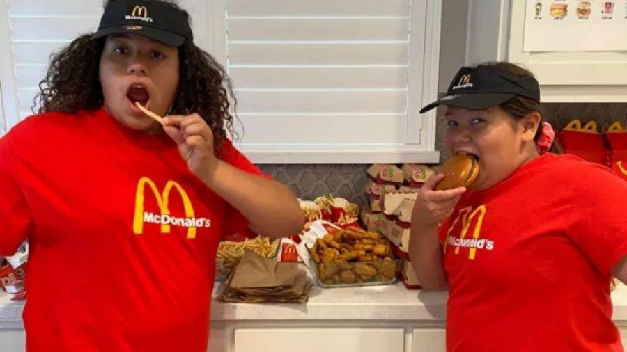 مری و ایزی  چالش فروش فست فود...