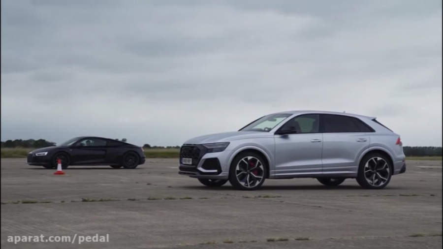 درگ برادرانه آئودی R8 و RSQ8
