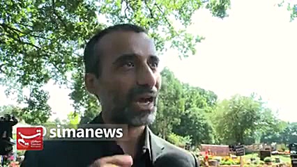 تشییع پیکر ماه چهره خلیلی در ل...