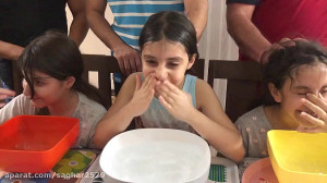 چالش سوال و آب با آوین ، رزا ،...