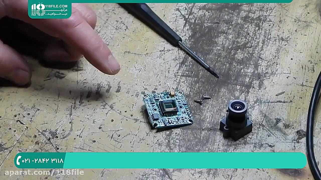 آموزش تعمیر دوربین مداربسته |...