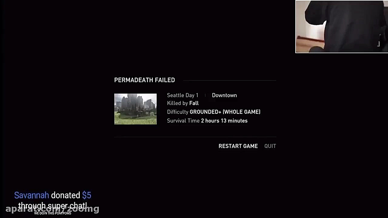 مرگ غیرمنتظره بازیکن The Last...