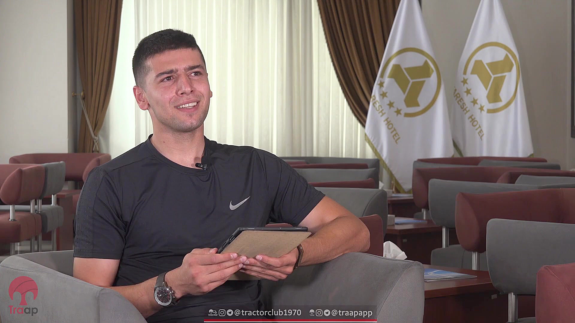 کرنر  گپی با سعید مهری در برنا...