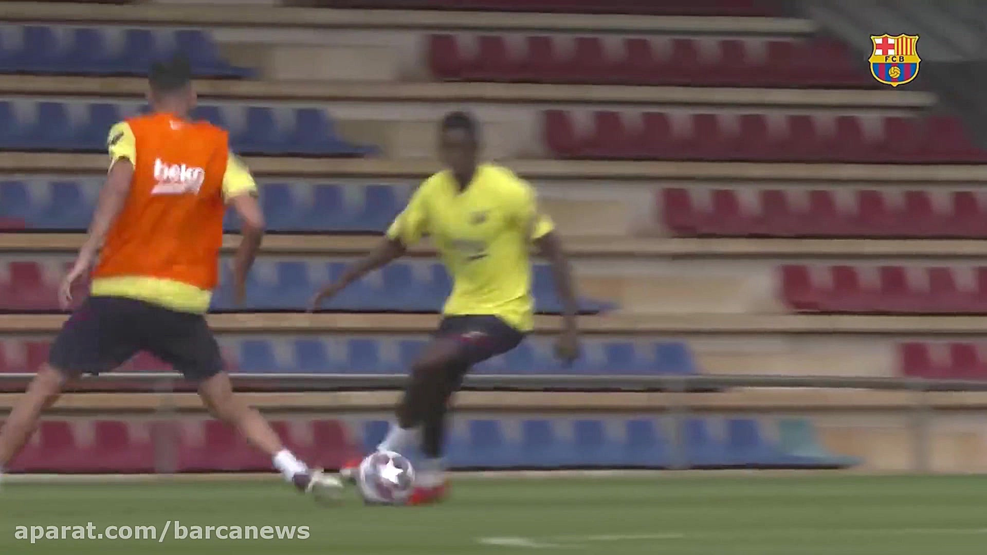 حرکات دیوانه کننده دمبله در تم...