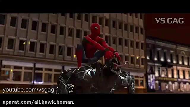 مردعنکبوتی علیه ونوم قسمت ۱ دو...