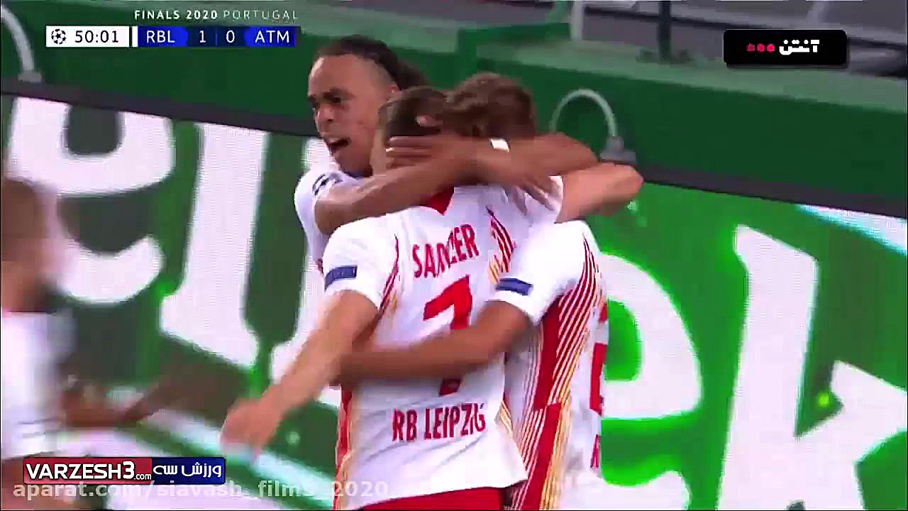 خلاصه بازی لایپزیش 2  اتلتیکوم...