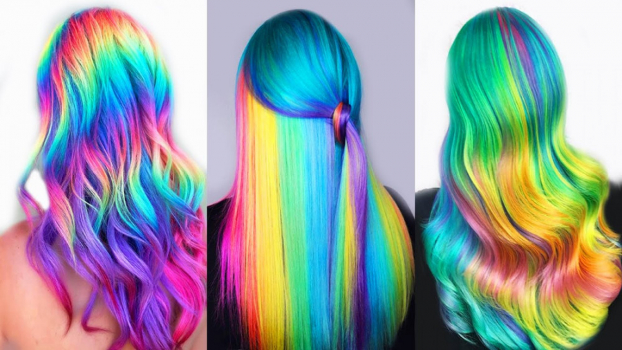 آموزش مدل و رنگ آمیزی مو  6