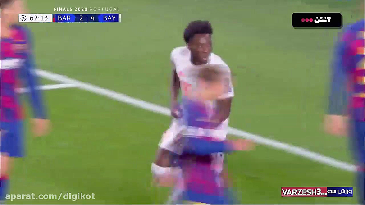 خلاصه بازی و گلهای بارسلونا 2...