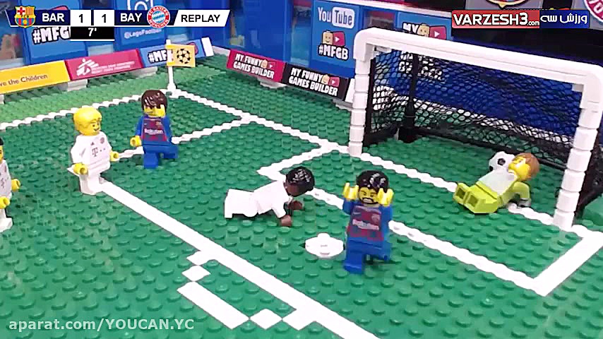 شبیه سازی بازی بارسلونا بایرن...