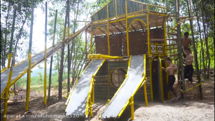 ساخت خانه رویایی جنگلی  ساخت ا...