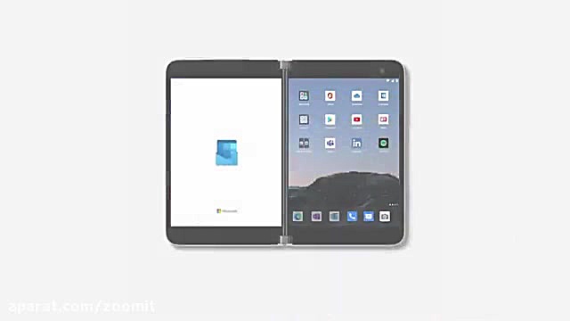 سرفیس دوئو  ارسال ایمیل