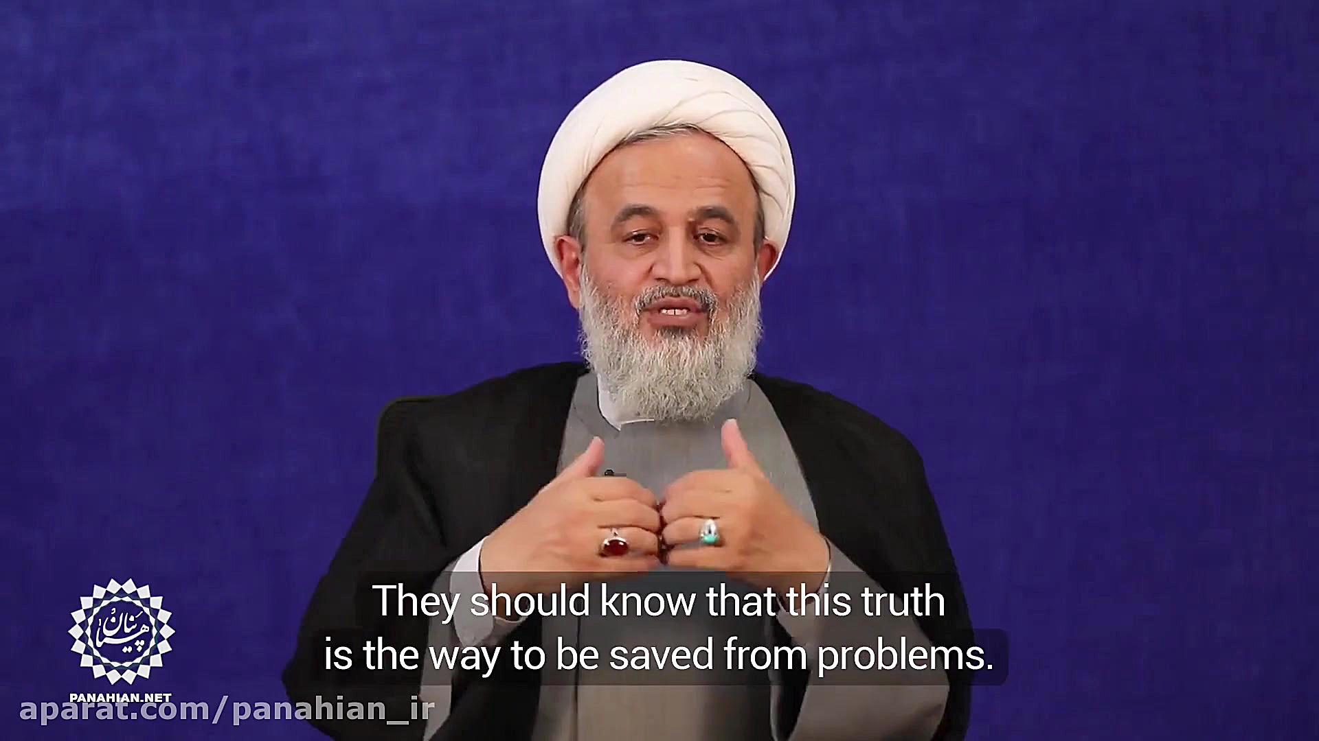 سخنرانی علیرضا پناهیان برای جش...