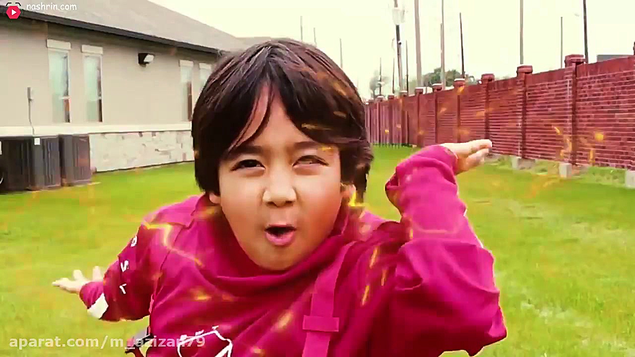 ماجراهای رایان با داستان  چالش...