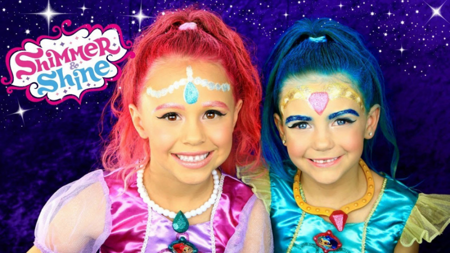 میکاپ و لباس به سبک Shimmer an...