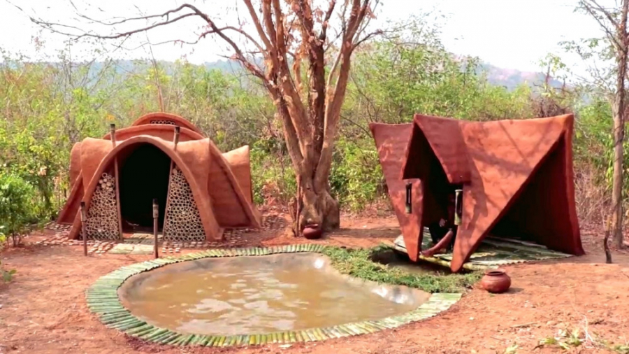 ساخت خانه رویایی جنگلی  ساخت ا...