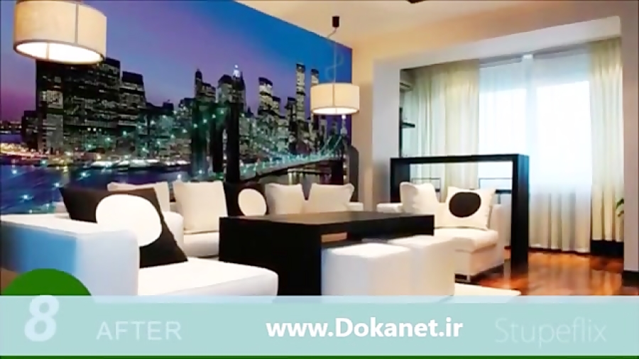 دکوراسیون منزل شما پس از نصب ک...