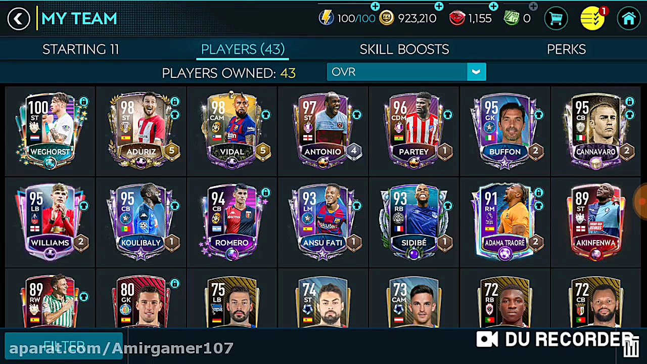 خوش شانسی در فیفا موبایل