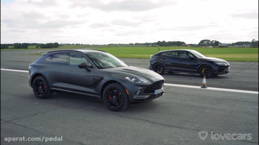 درگ جالب آستون مارتین DBX و لا...