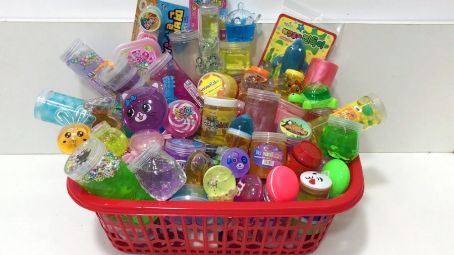 اسلایم  مخلوط کردن اسلایم ها