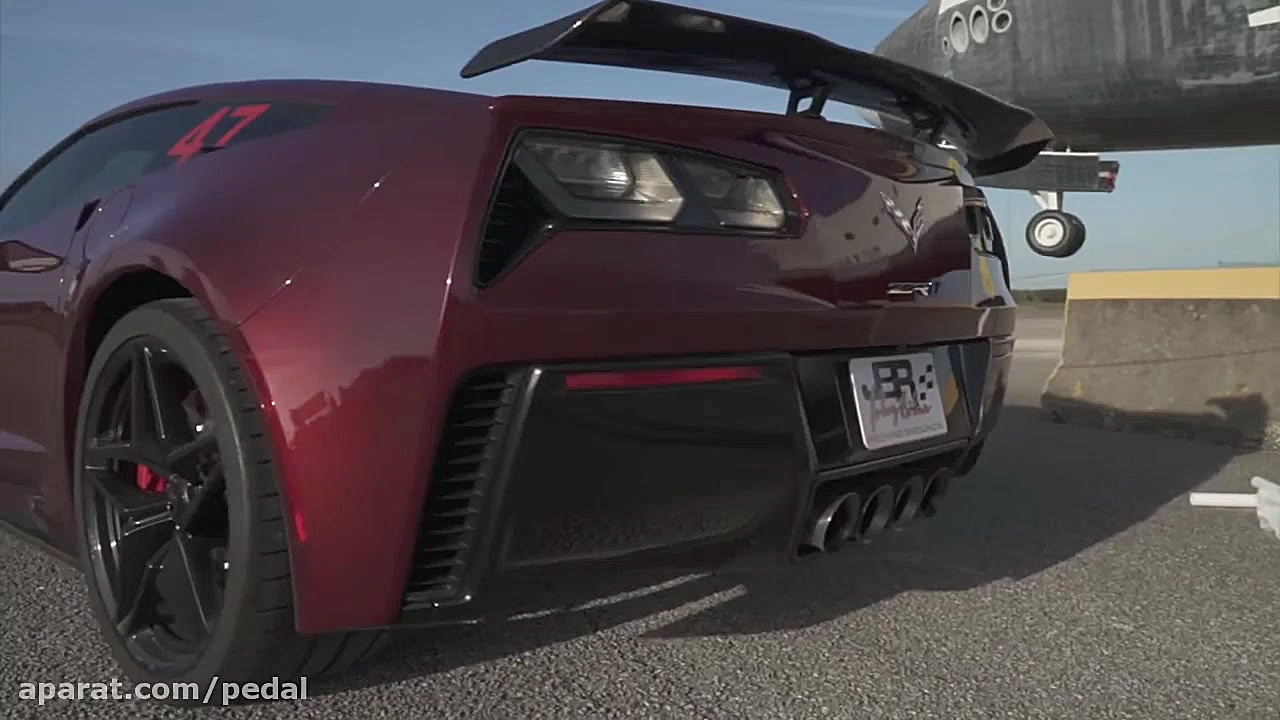 تست سرعت شورولت کوروت ZR1