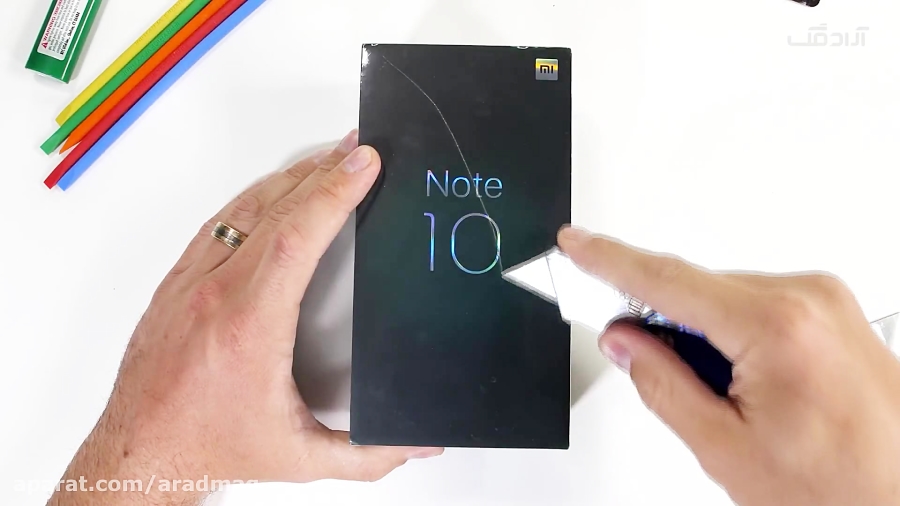 تست مقاومت Mi Note 10 | می نوت...