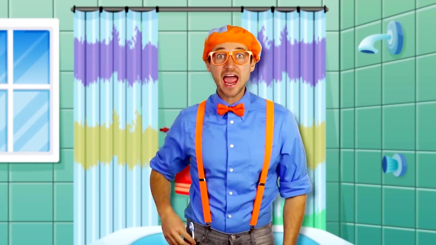 Tooth Brushing Song by Blippi _ 2Minutes Brush Your Teeth for Kids