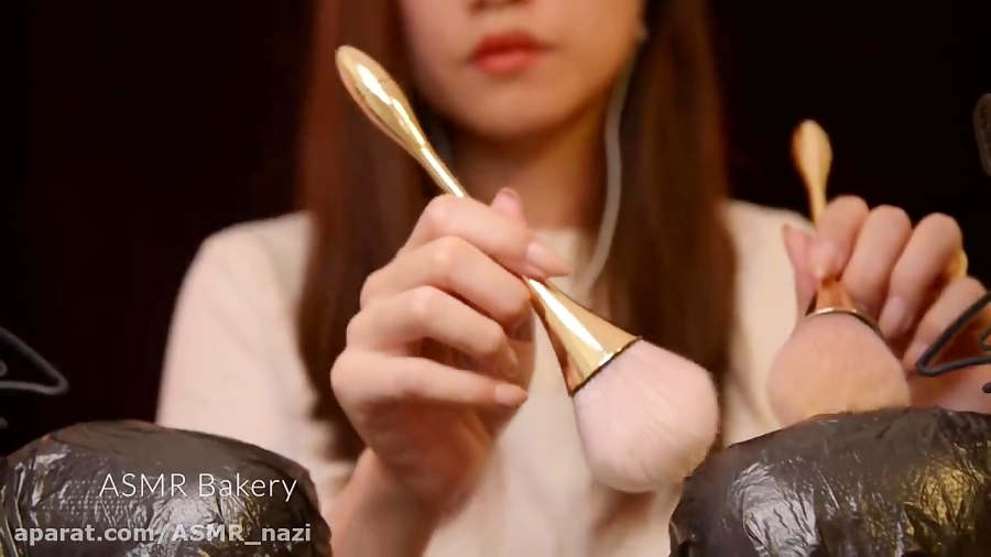 ASMR ،اسمر بدون صحبت(با هنذفری...