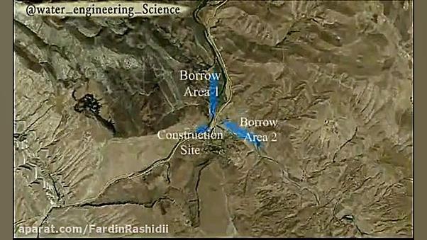 انیمیشن ساخت سد و آبگیری سد بت...