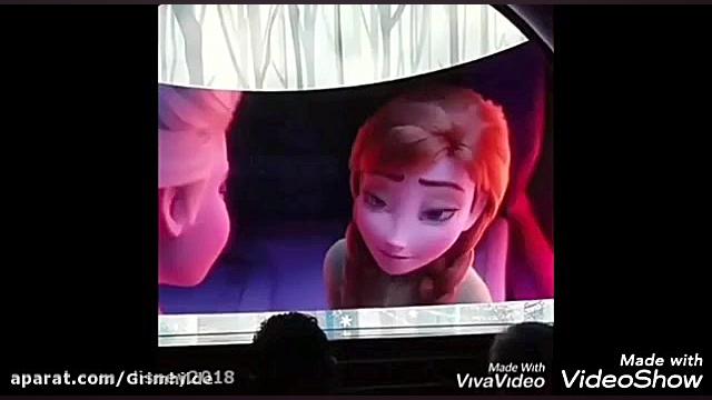 دوبله من از السا و آنا در فروز...