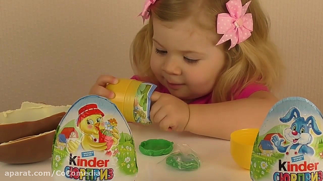 دیانا و روما :: باز کردن تخم م...