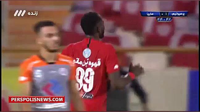 گل دوم پرسپولیس به سایپا توسط...