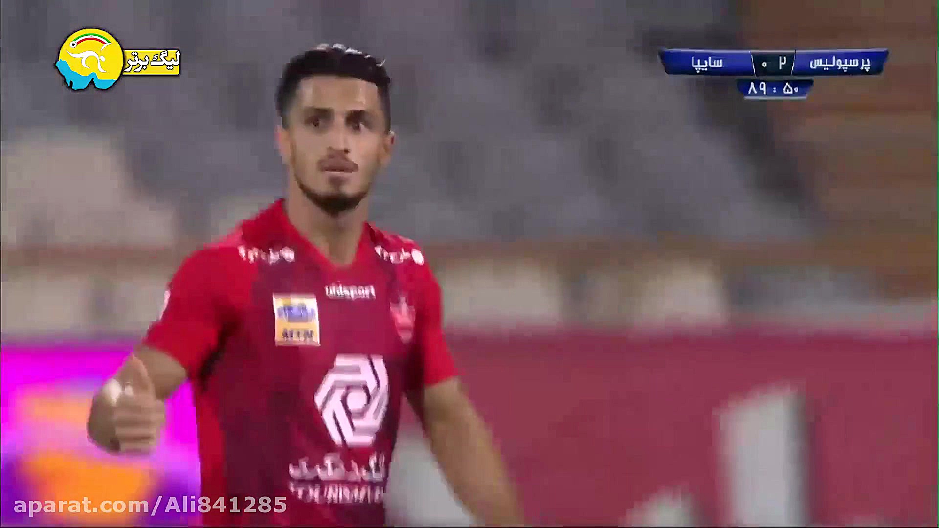 گل سوم پرسپولیس به سایپا توسط...