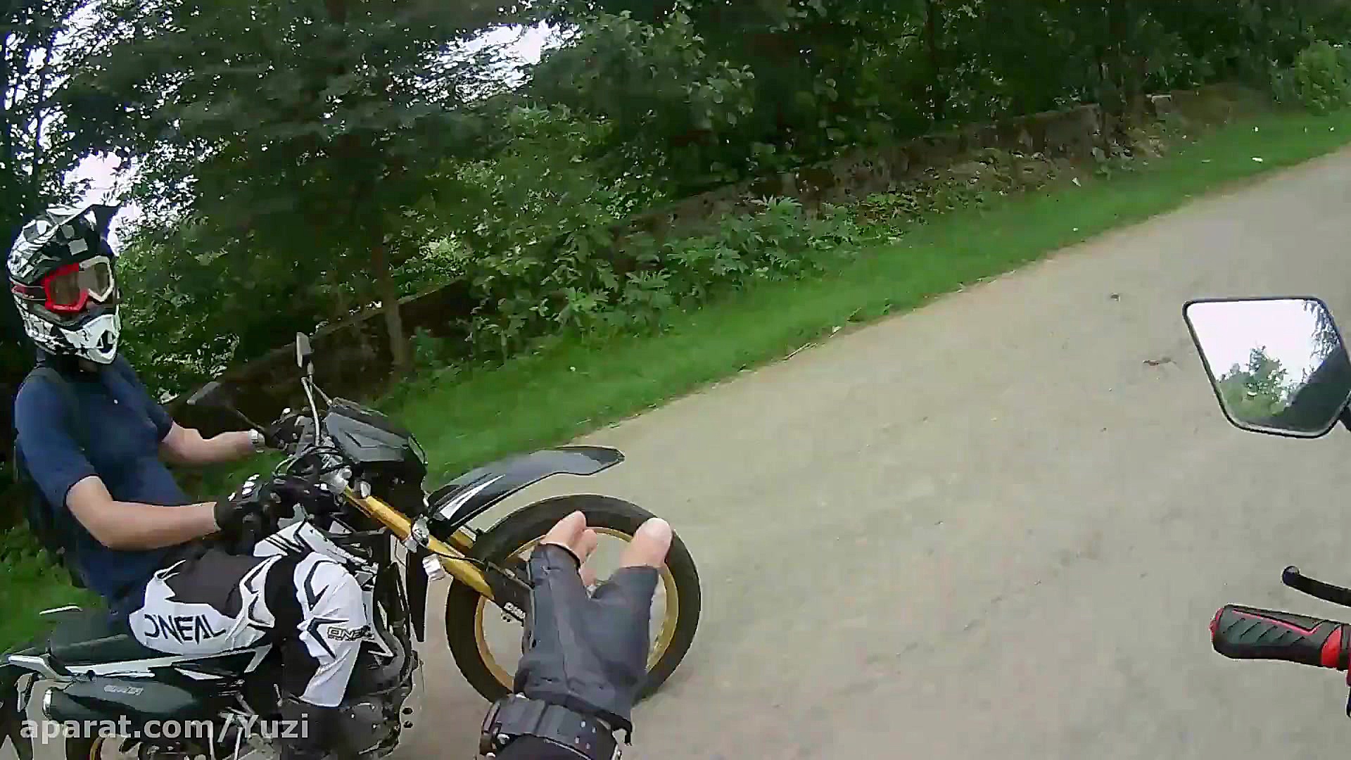 آفرود جنگلی با موتور تریل پیشر...