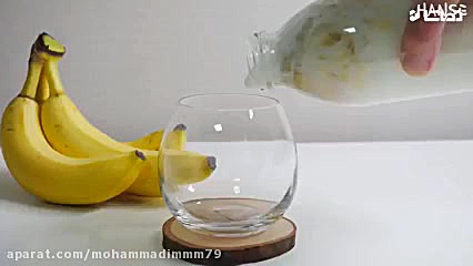 طرز تهیه شیر موز بدون نیاز به...