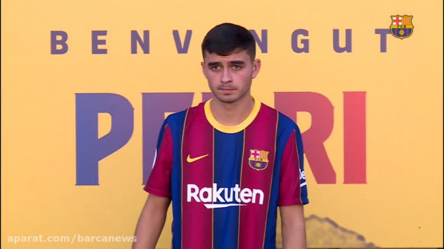 اولین لمس توپ های پدری بازیکن...