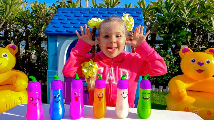 دیانا و روما   اسلایم های جدید...