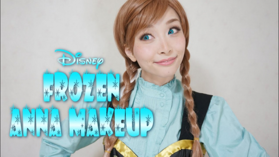 میکاپ به سبک انا  فروزن