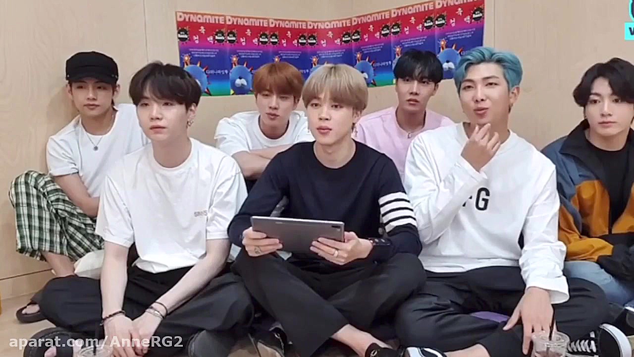 ریکشن اعضای BTS به موزیک ویدیو...