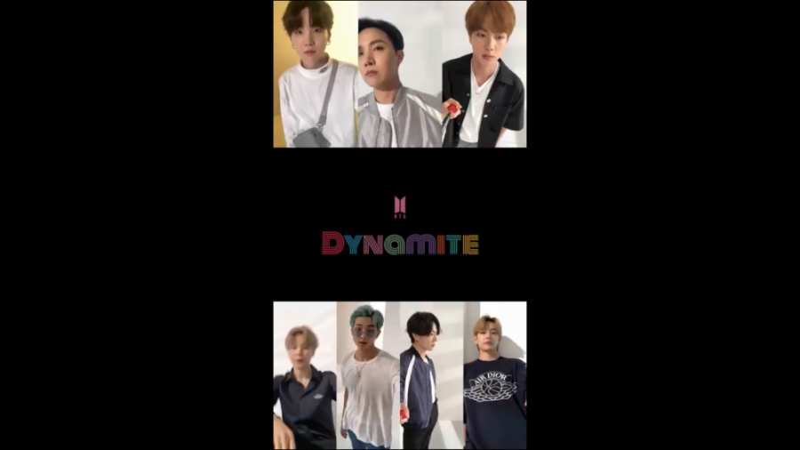 خوندن آهنگ Dynamite همراه با ا...