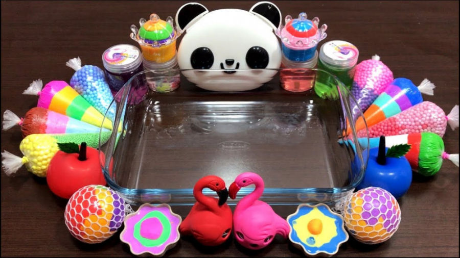 اسلایم  اسلایمهای رنگی و پاندا