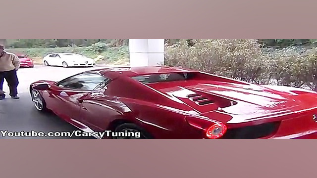 باز شدن سقف فراری 458 اسپایدر