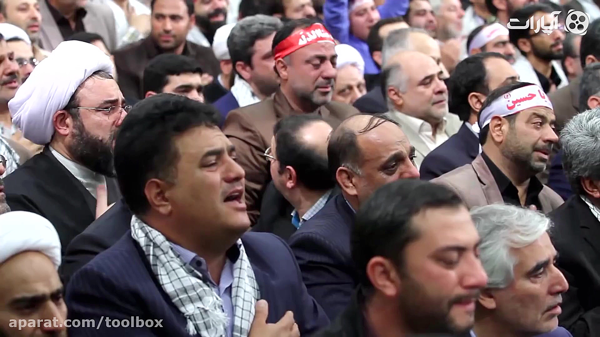 مداحی سیدرضا نریمانی در حضور ر...